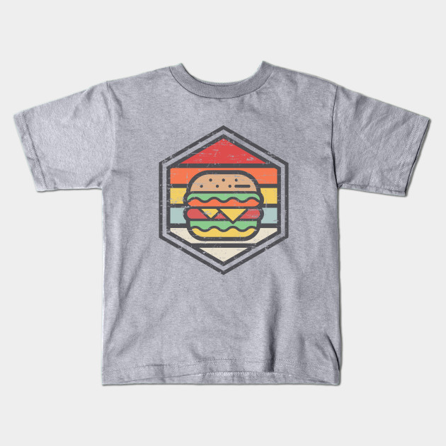 Retro Badge Burger Light
